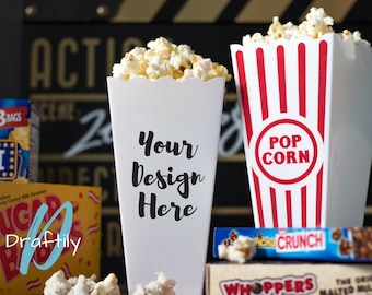 Download Small Popcorn Bucket Mock Up Dollar Tree Popcorn Container Bin Tub Party Favor Gift Birthday Styled Stock Photo Svg And Png Ready White T Shirt Mockup Psd File Yellowimages Mockups