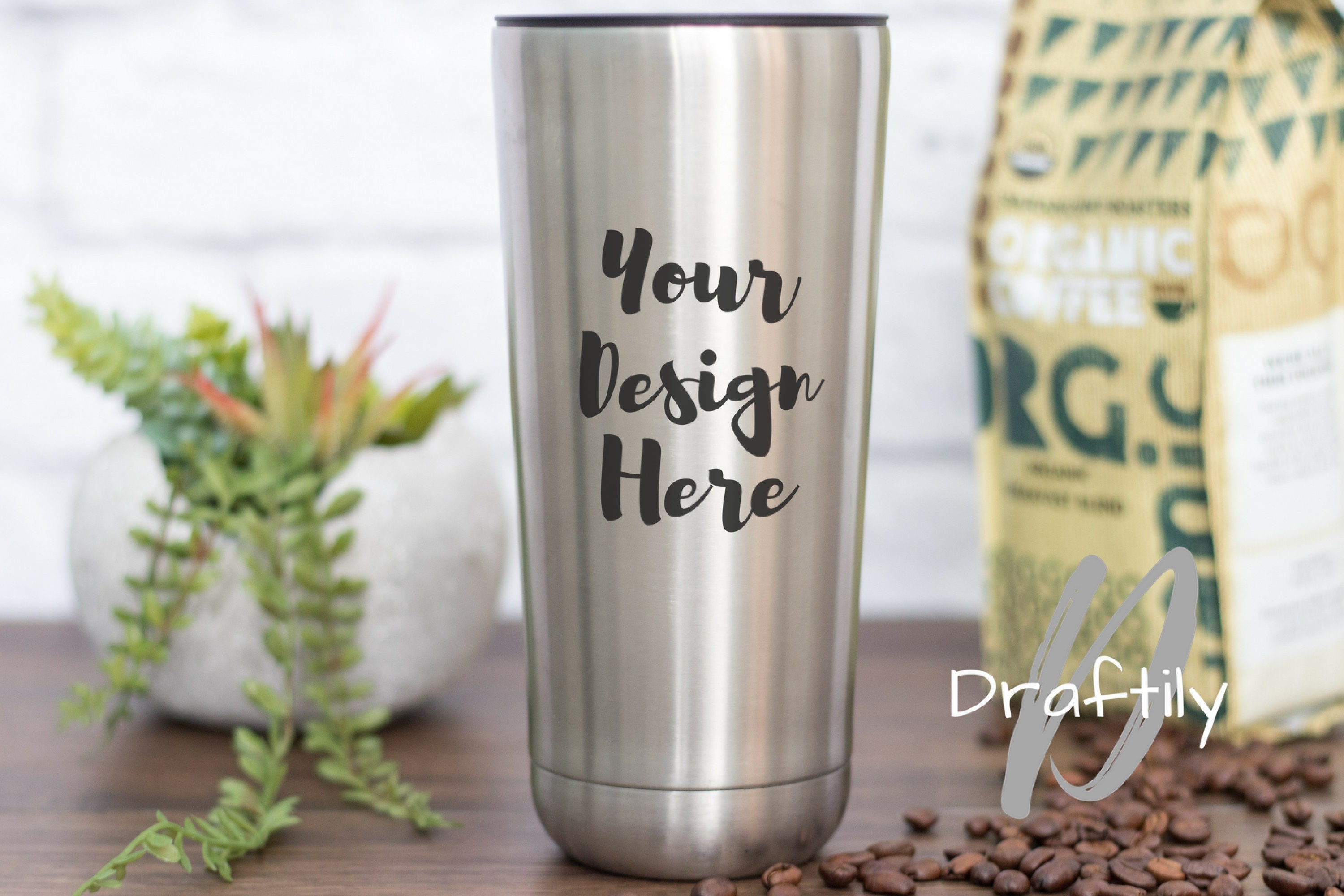 Download Stainless Steel Tumbler Mockup TAL 22 oz Ranger Pint XL | Etsy