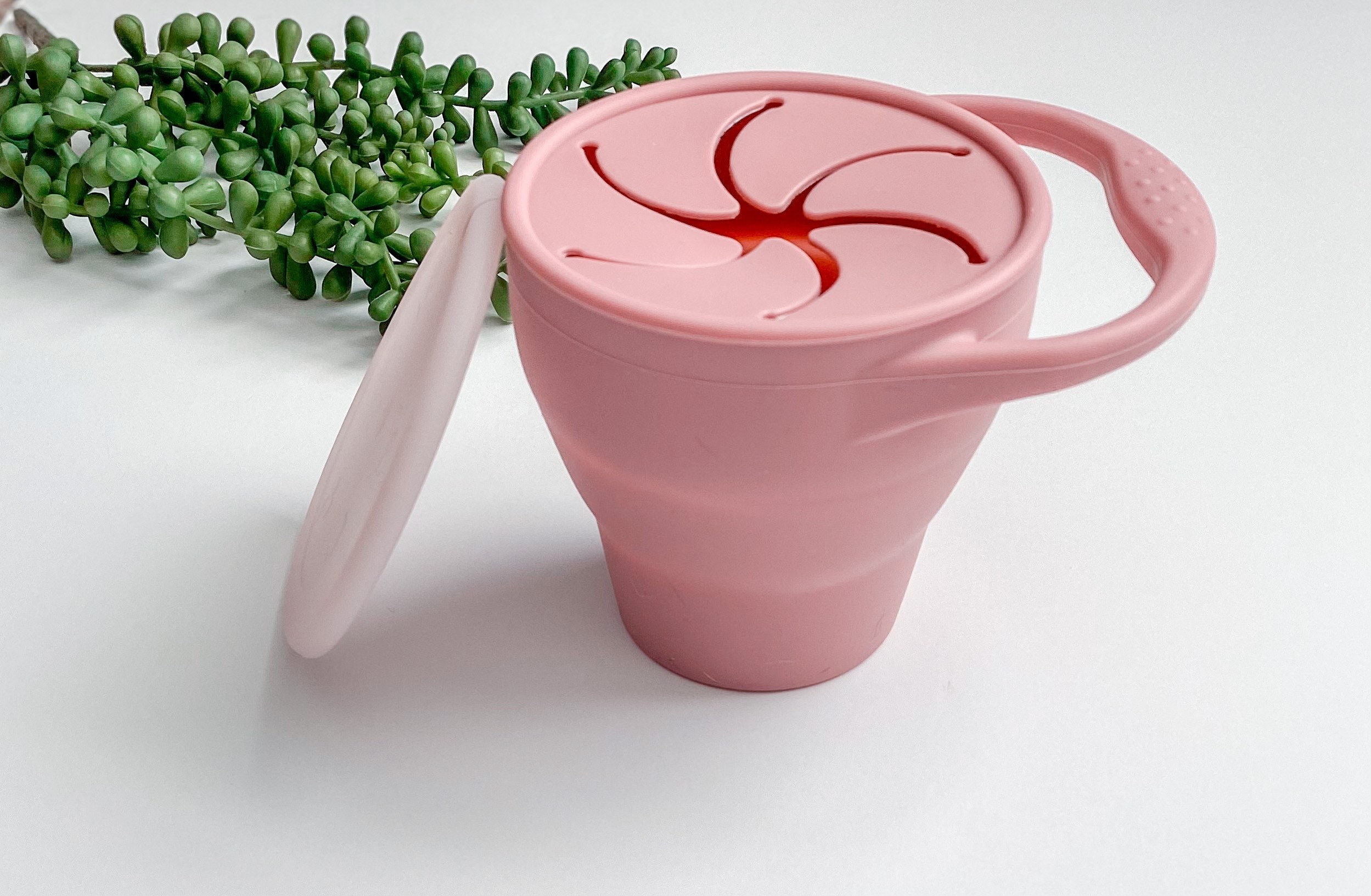 Silicone Collapsible Snack Cup Snack Cup Silicone Snack Cup Etsy