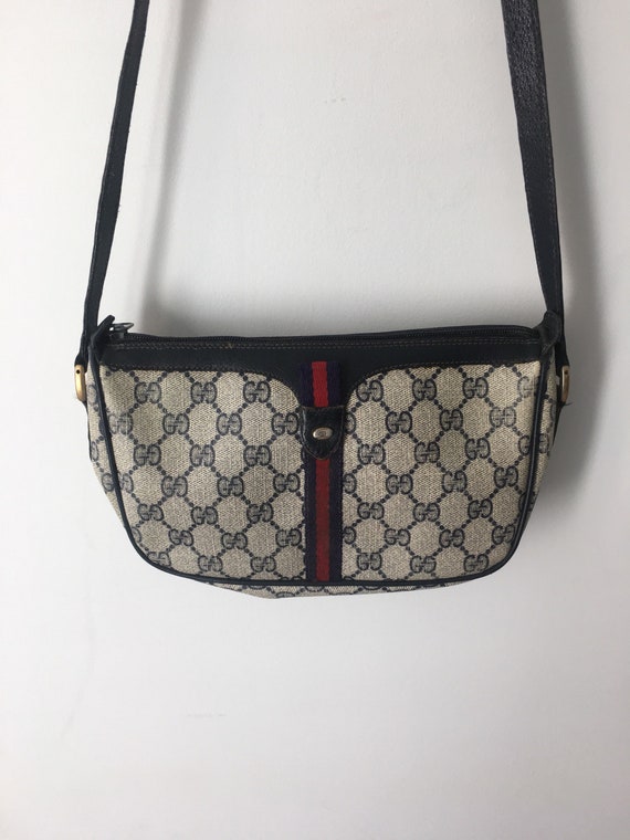 Authentic Vintage Gucci GG Crossbody