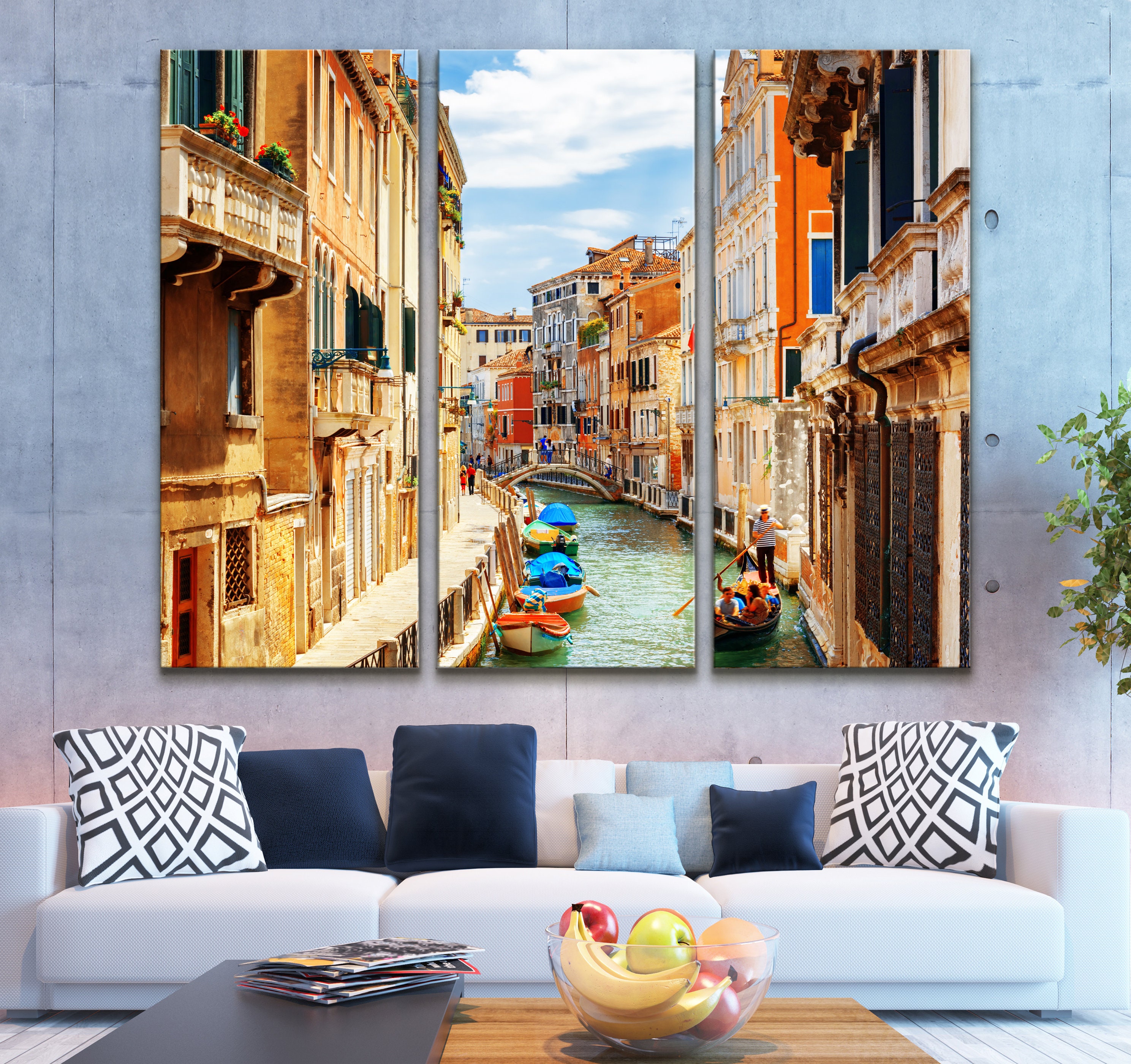 Venice Art Italy Wall Art Venice Art Print Tourist Etsy