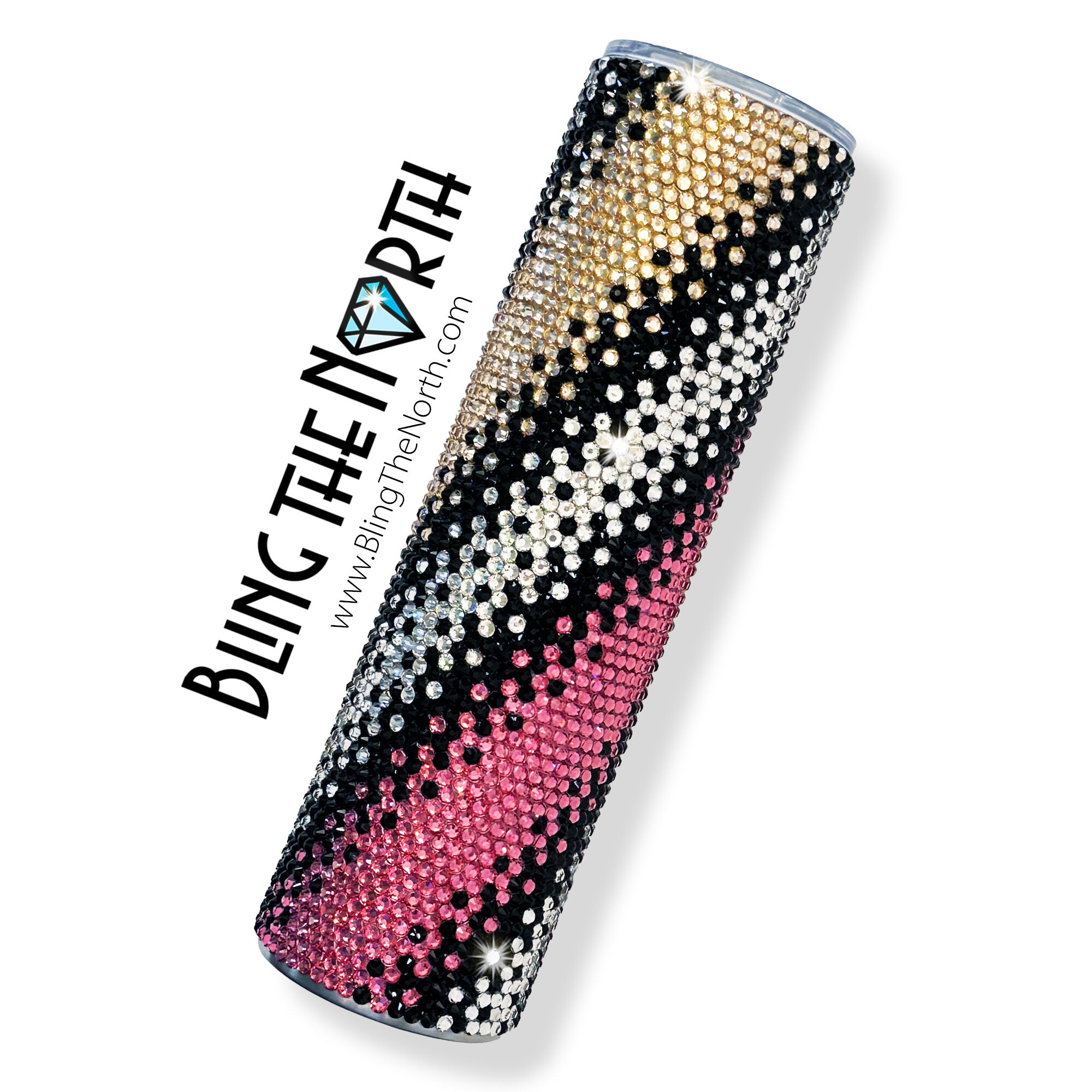 ELEGANT OMBRE Rhinestone Pattern Template | SS20 5mm | 20oz Skinny ...