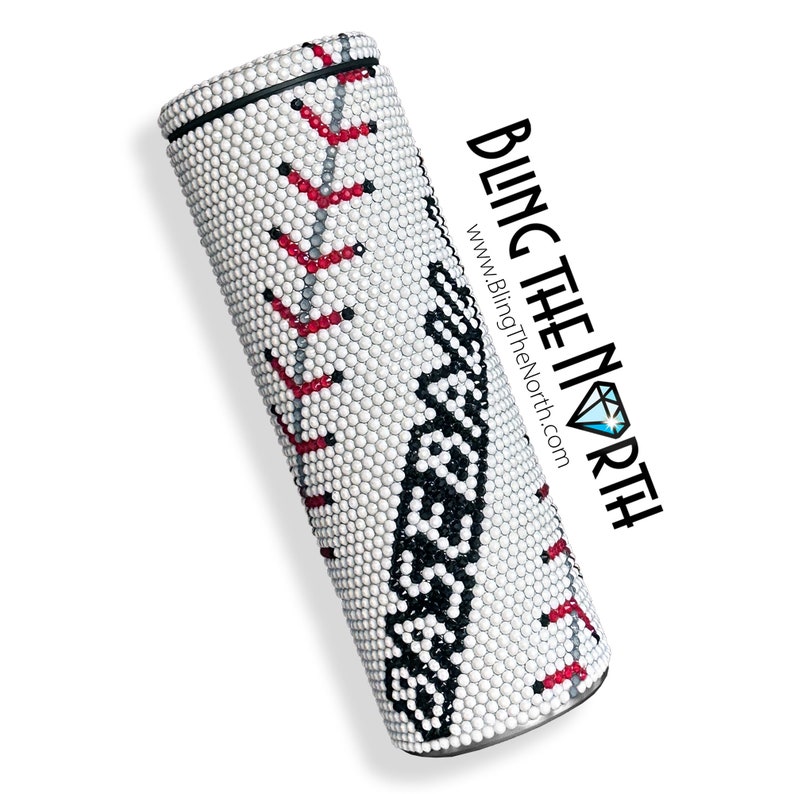 BASEBALL LIFE Rhinestone Pattern Template | SS20 5mm | 30oz Straight ...