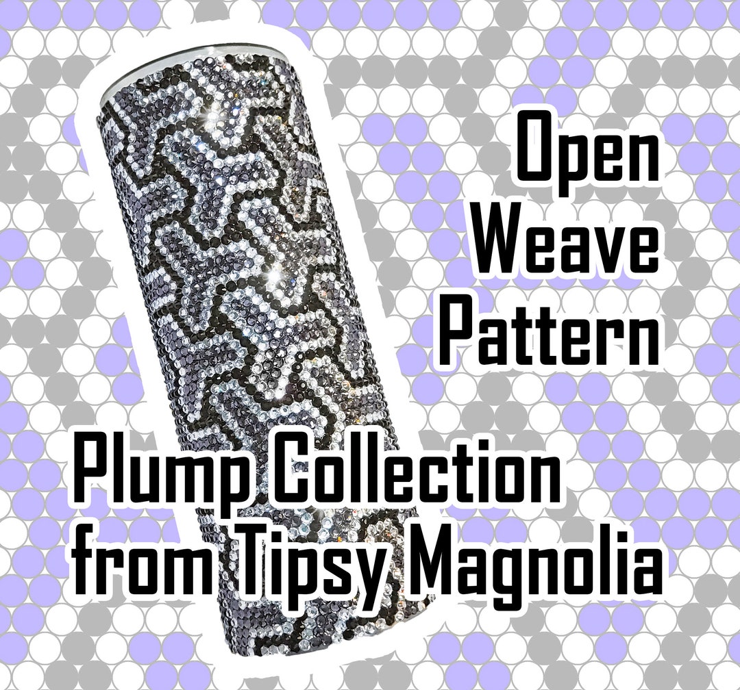 Open Weave SS16 RHINESTONE HONEYCOMB PATTERN Template for - Etsy