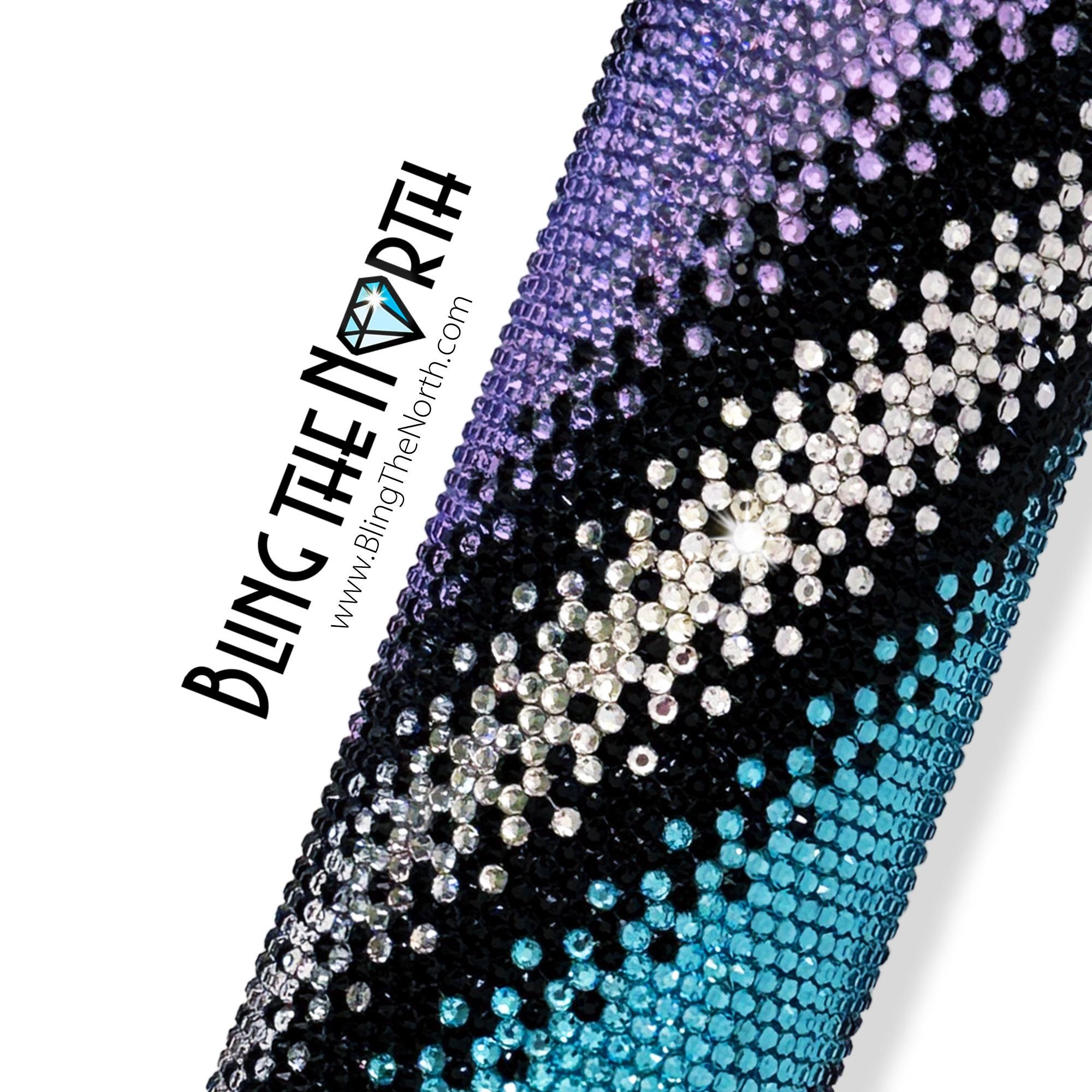 ELEGANT OMBRE Rhinestone Pattern Template | SS20 5mm | 20oz Skinny ...