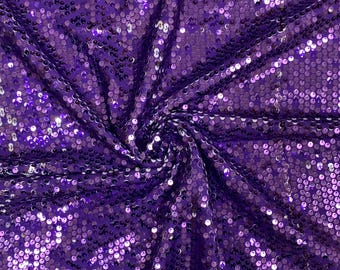 Splashdance - Sequin stretch fabric - Multiple Colors - Fabric by the Yard