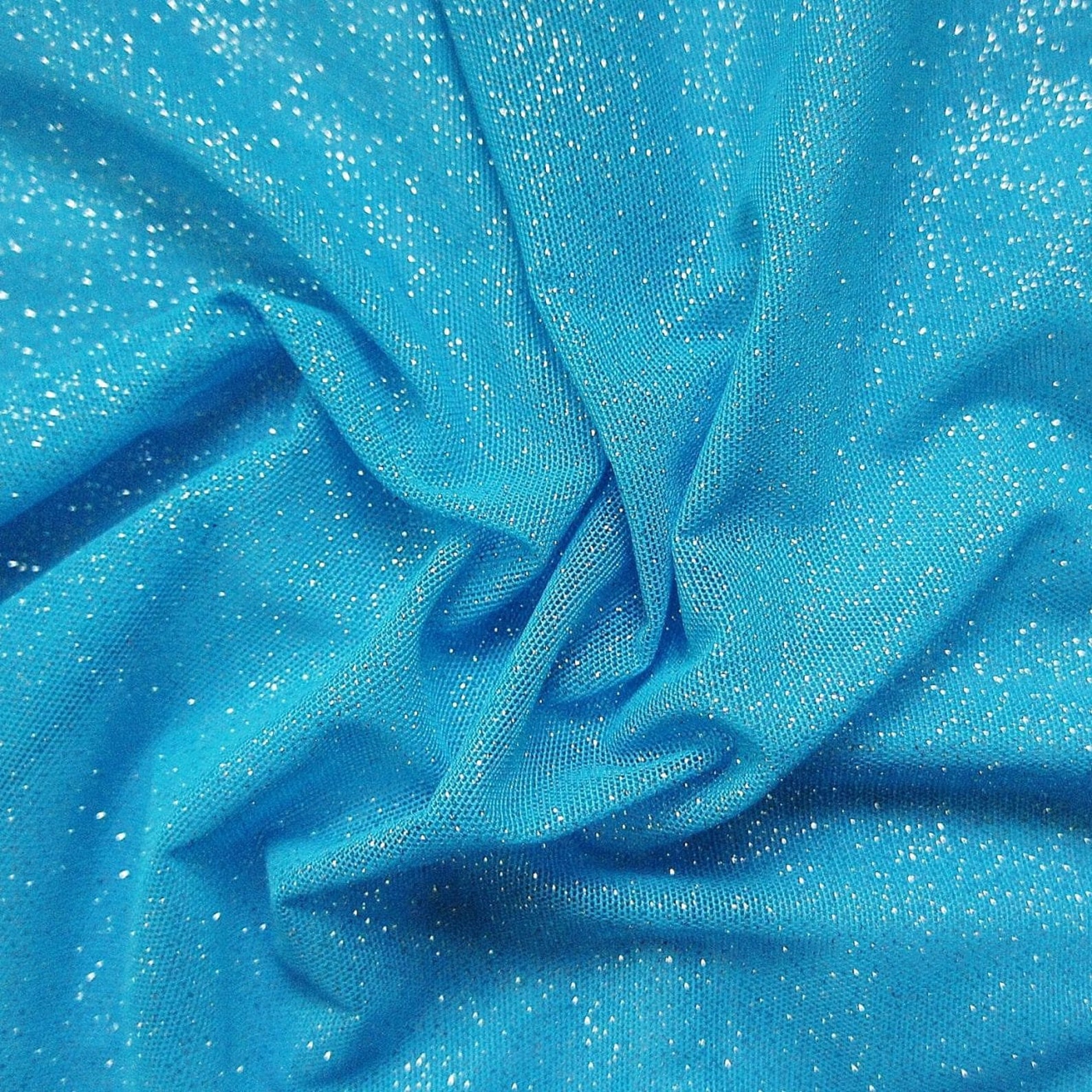 Glitter Mesh Fabric by the Yard Enchanted Mesh Glitter Etsy