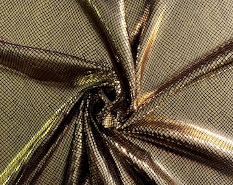 Python Velvet - Snakeskin Velvet Stretch Fabric - Multiple Colors - Velvet Snakeskin Fabric by the Yard - Stretch Snakeskin Velvet Fabric