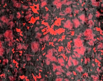 Molten Crushed Velvet - Printed Velvet - Fabric By The Yard