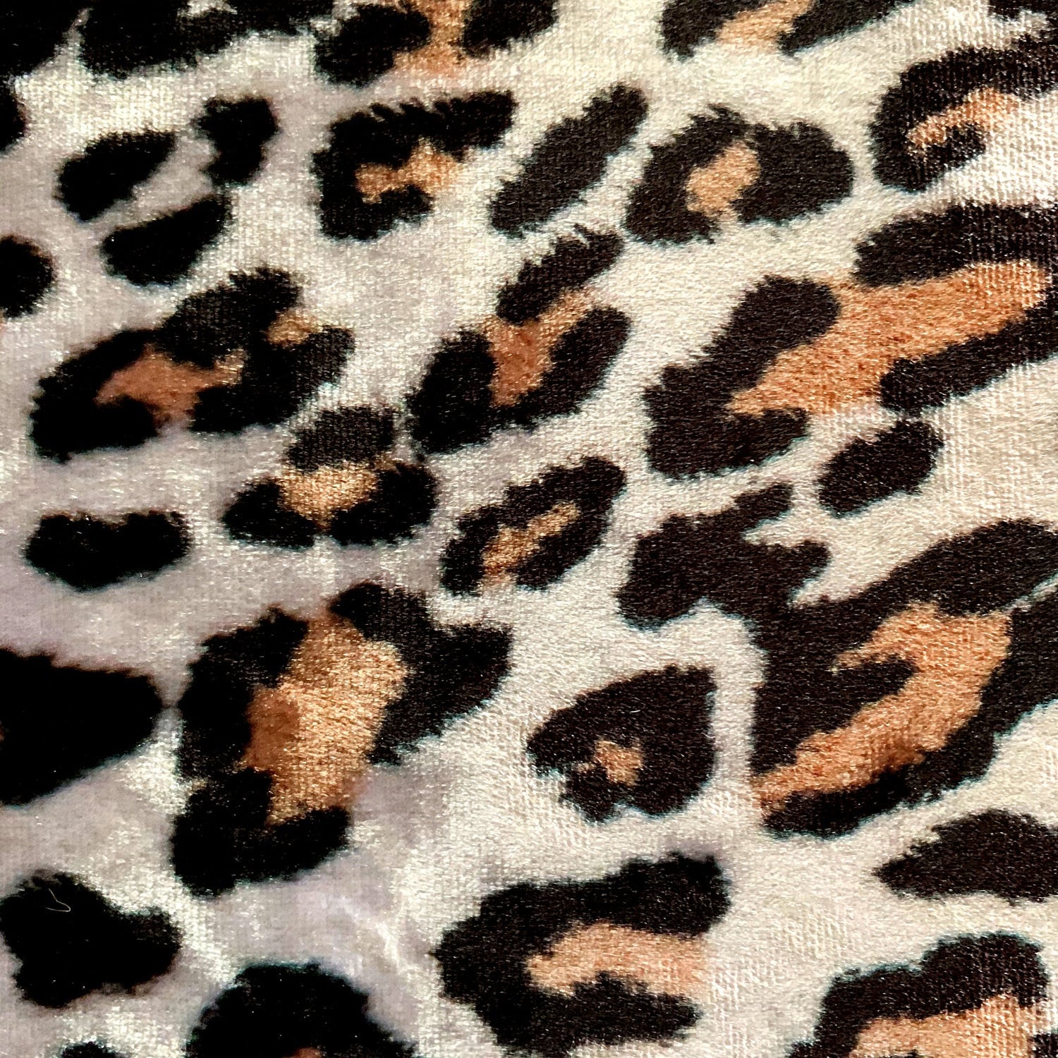 Animal Print Velvet Cheetah Print Velvet Fabric Zebra Etsy
