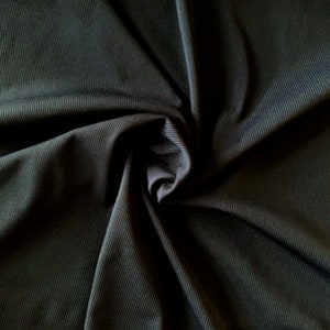 Ribbed Jersey Knit Fabric - Jersey Lomellina Bristol - Rib Knit Jersey Fabric For Swimwear