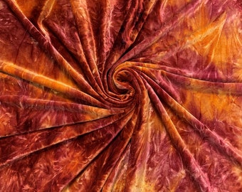 TIE DYE GLITTER Velvet *New*