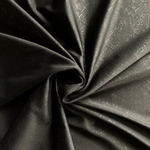 Embossed Animal Print Spandex Stretch Fabric By The Yard