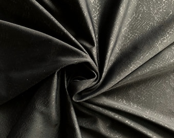 Embossed Animal Print Spandex Stretch Fabric By The Yard