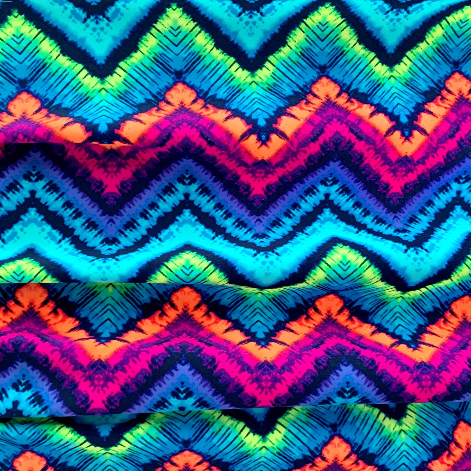 spotlight tie dye fabric