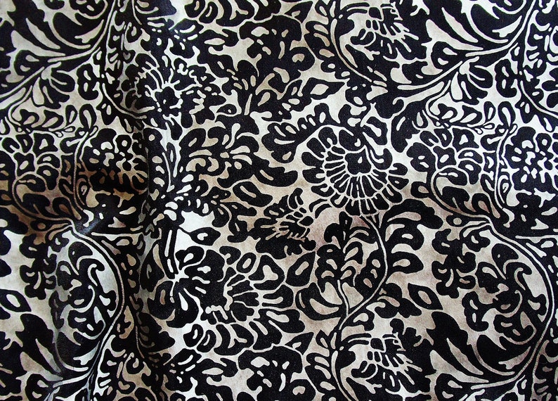 Damask Flocked Velvet Fabric Embossed Velvet Fabric With Etsy