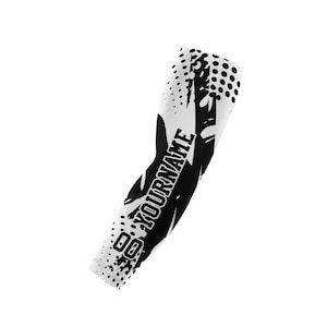 Custom Arm Sleeve, Personalized Arm Sleeve, Compression Arm Sleeve (Youth and Adult Sizes Available)