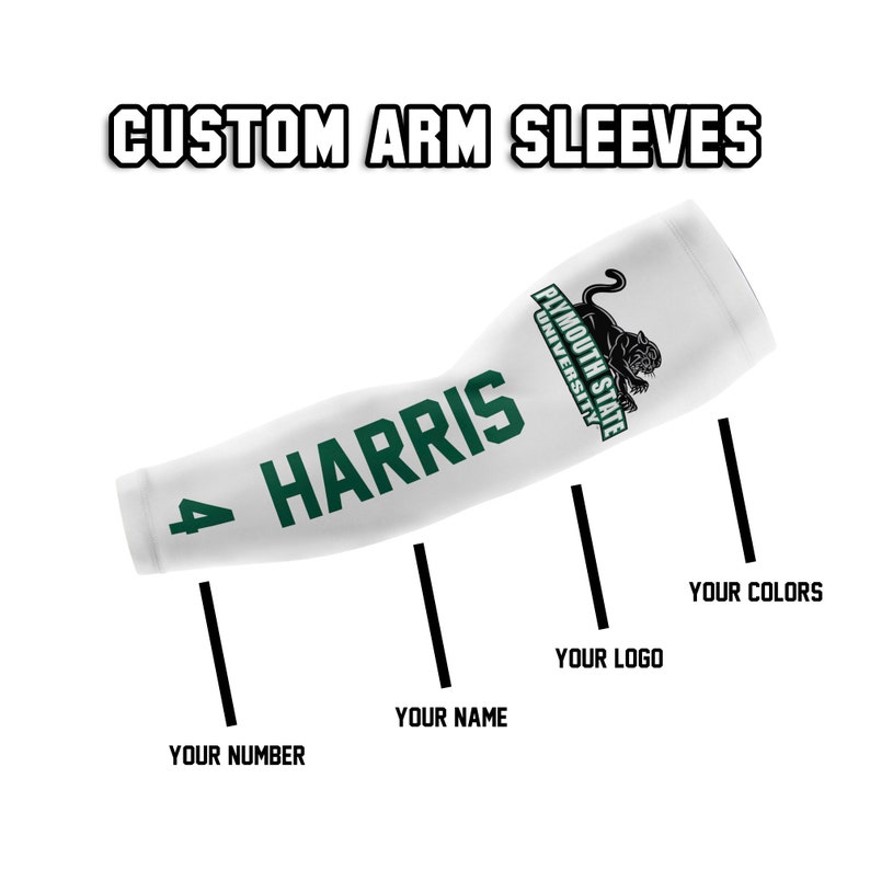 Custom Arm Sleeve Personalized Arm Sleeve Compression Arm Etsy