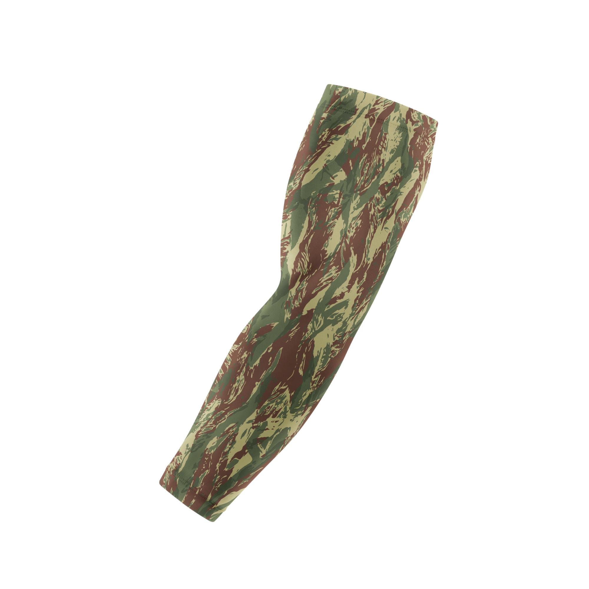 Custom Rhodesian Arm Sleeve – Camouflage Compression Sleeve for Sports ...
