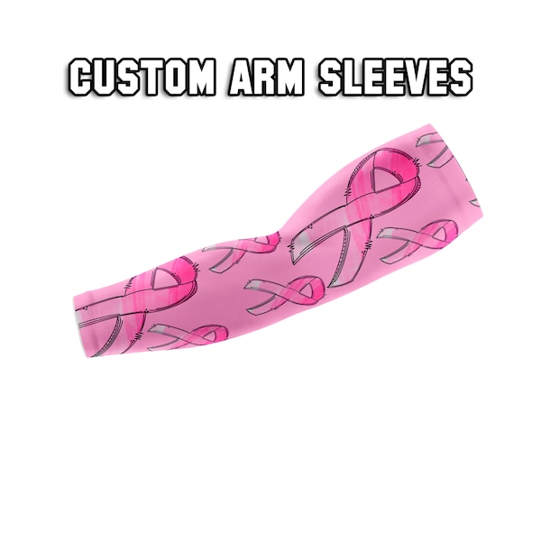 Breast Cancer Compression Sleeve Etsy