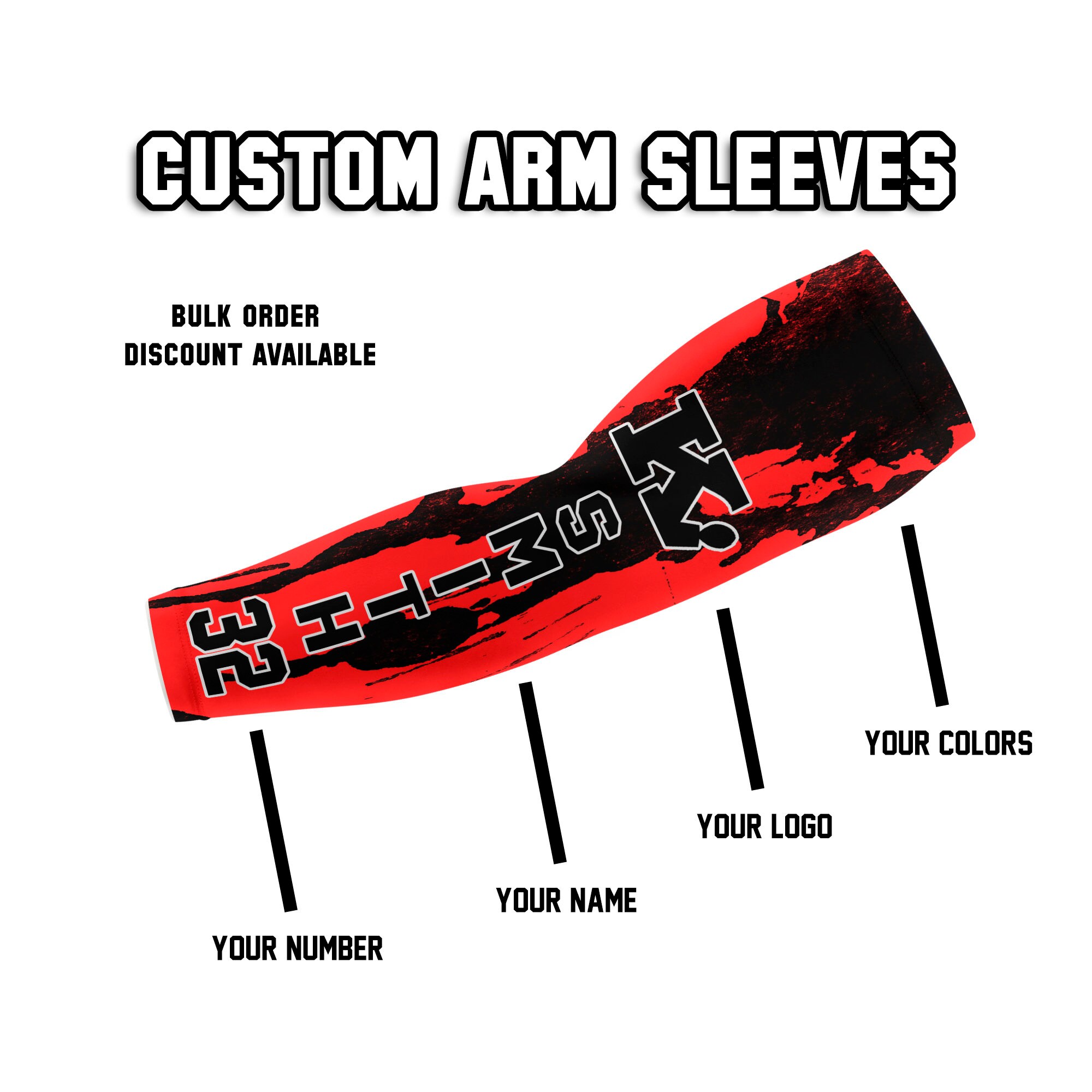 Youth Arm Sleeves - Etsy