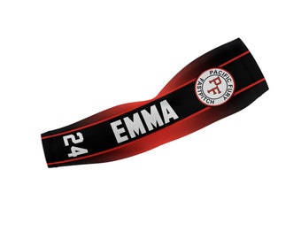 Gradient Arm Sleeve, Custom Arm Sleeve, Personalized Arm Sleeve, Compression Arm Sleeve (Youth and Adult Sizes Available)