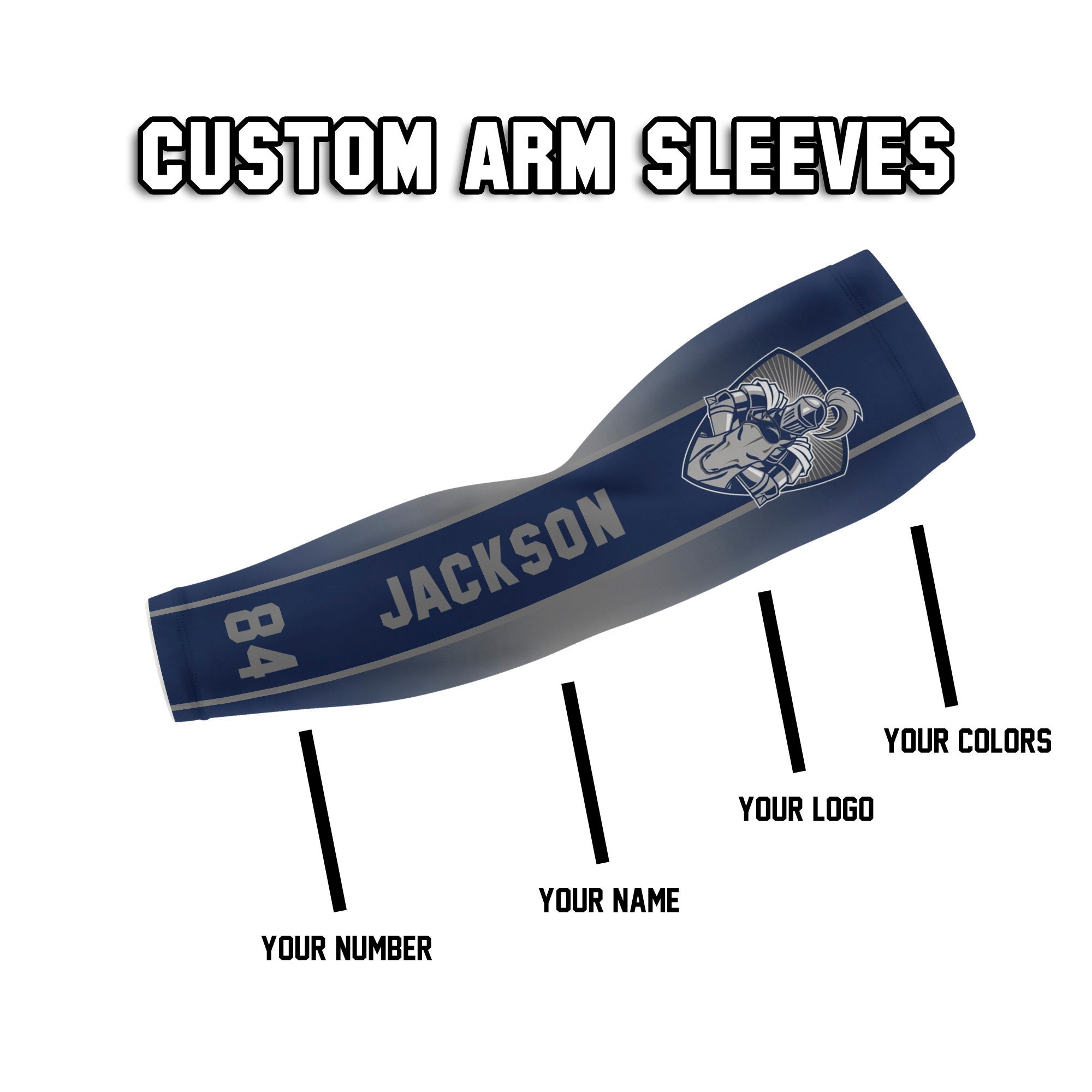 Youth Arm Sleeves - Etsy