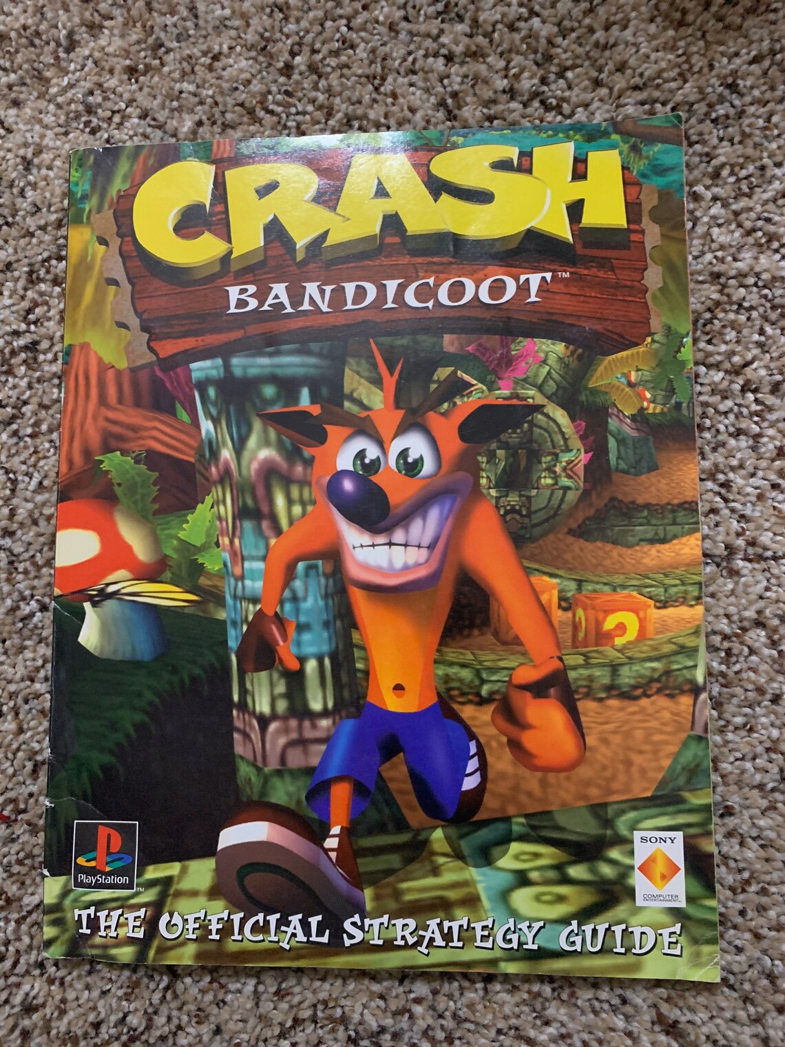 CRASH BANDICOOT Official Strategy Guide 1996 Etsy