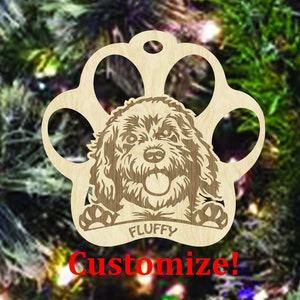 Golden Doodle Ornament, GoldenDoodle Ornament, Golden Doodle Gifts, Golden Doodle Christmas Ornament, Doodle, Pet Memorial, Doodle Mom, 2024