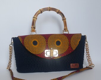 ankara bag,ankara crochet bag ,ankara handmade bag,africa fabric