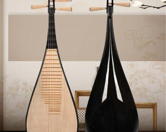 Oriental Music Sanctuary Hardwood Lute, Chinese Instrument, Lute Beginner, Getting Started With Instrument, Wind Instrument, Gift.