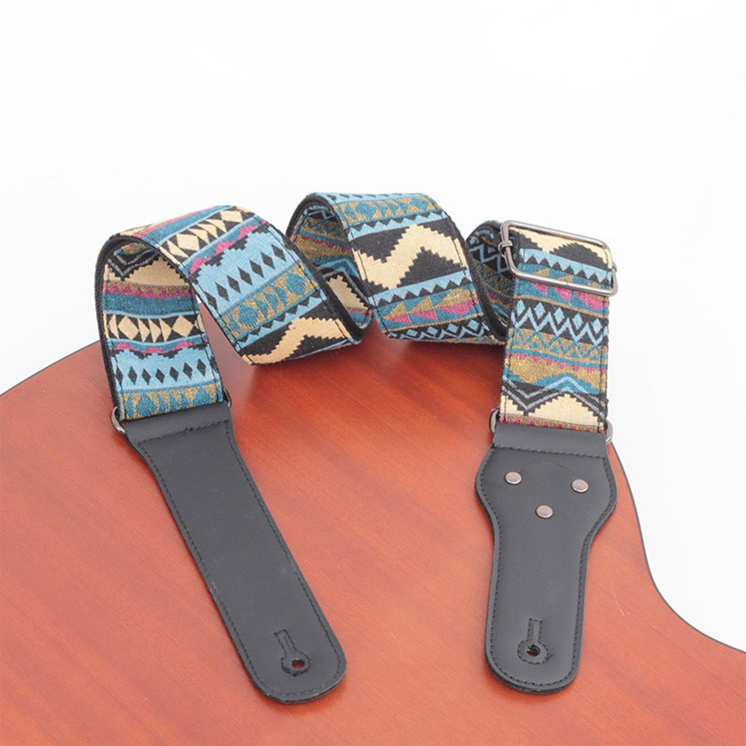 Bohemian Guitar Strap Woven Guitar Strap Stylish Strap Etsy