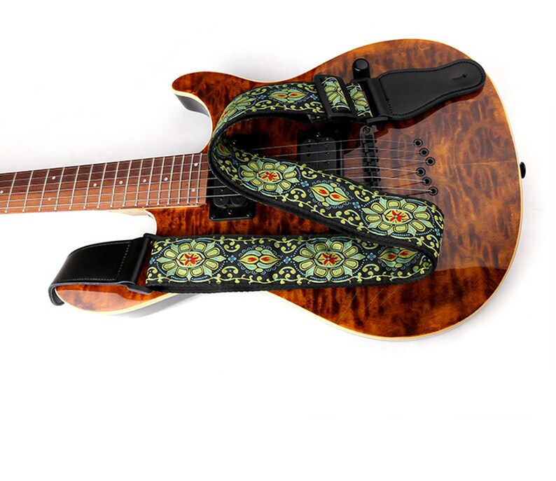 Stylish Strap Guitar Accessories Jacquard Guitar Strap Embroidered Guitar Strap High Quality Guitar Straps,Adjustable length strap,Gifts