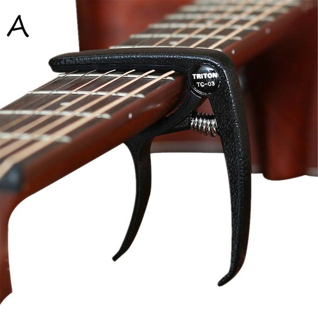 Metal Guitar Capo Creative Guitar Diacritical Capo High Etsy