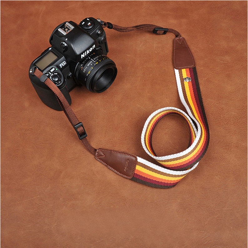 Max 63% OFF Camera Strap Stripes Shoulder Straps Color C Close-Knit Stripe 2021 model