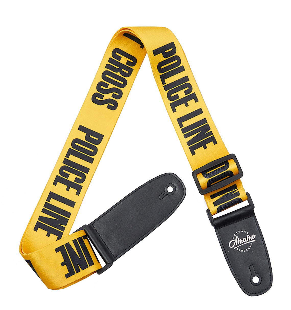 DO NOT CROSS Guitar Strap Police Line Guitar Strap Guitar Etsy