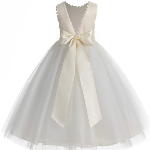 White Dress For Graduation For Kids