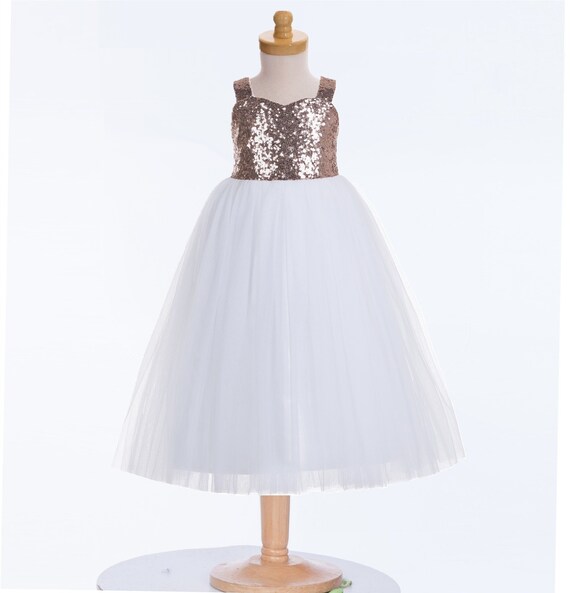 Sequin Flower Girl Dresses Wedding Bridesmaid Dress Easter Etsy