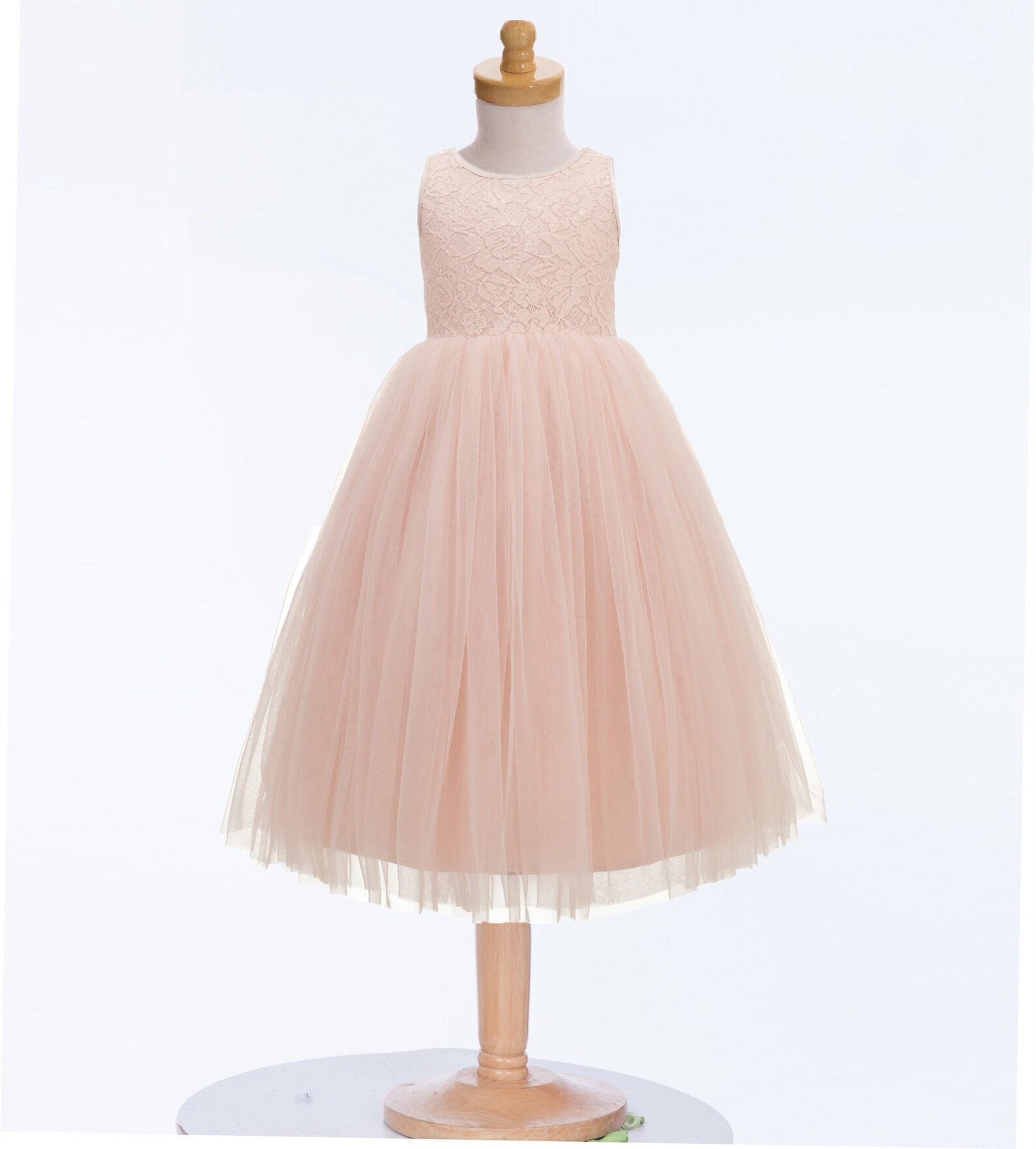 Lace Tulle Flower Girl Dress Girls Lace Dress Junior | Etsy