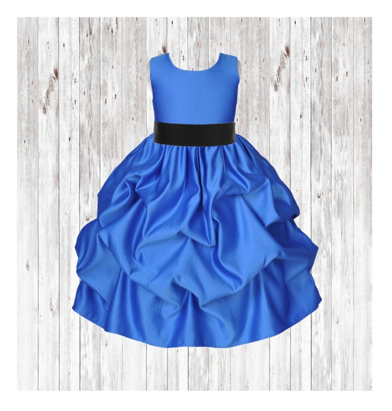 royal blue jr bridesmaid dresses