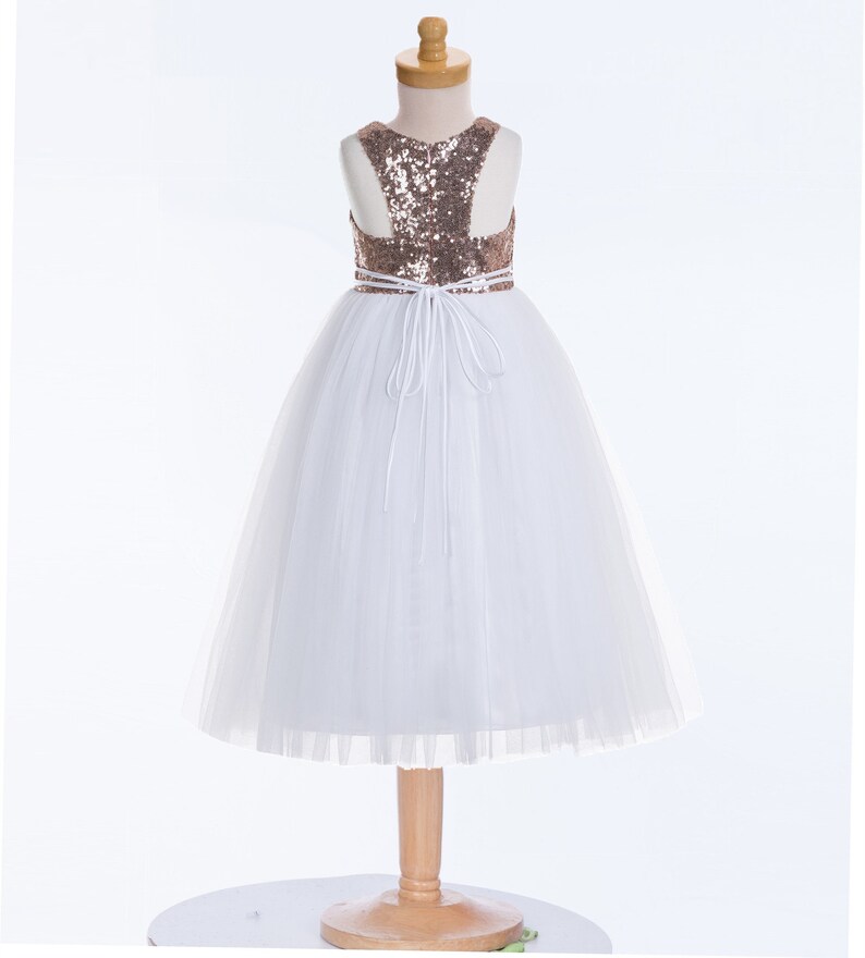Photography Dress Boho Flower Girl Dress Heart Neckline Sequin Flower Girl Dresses Dancing Dresses Tea Party Dress Bridesmaid Dresses