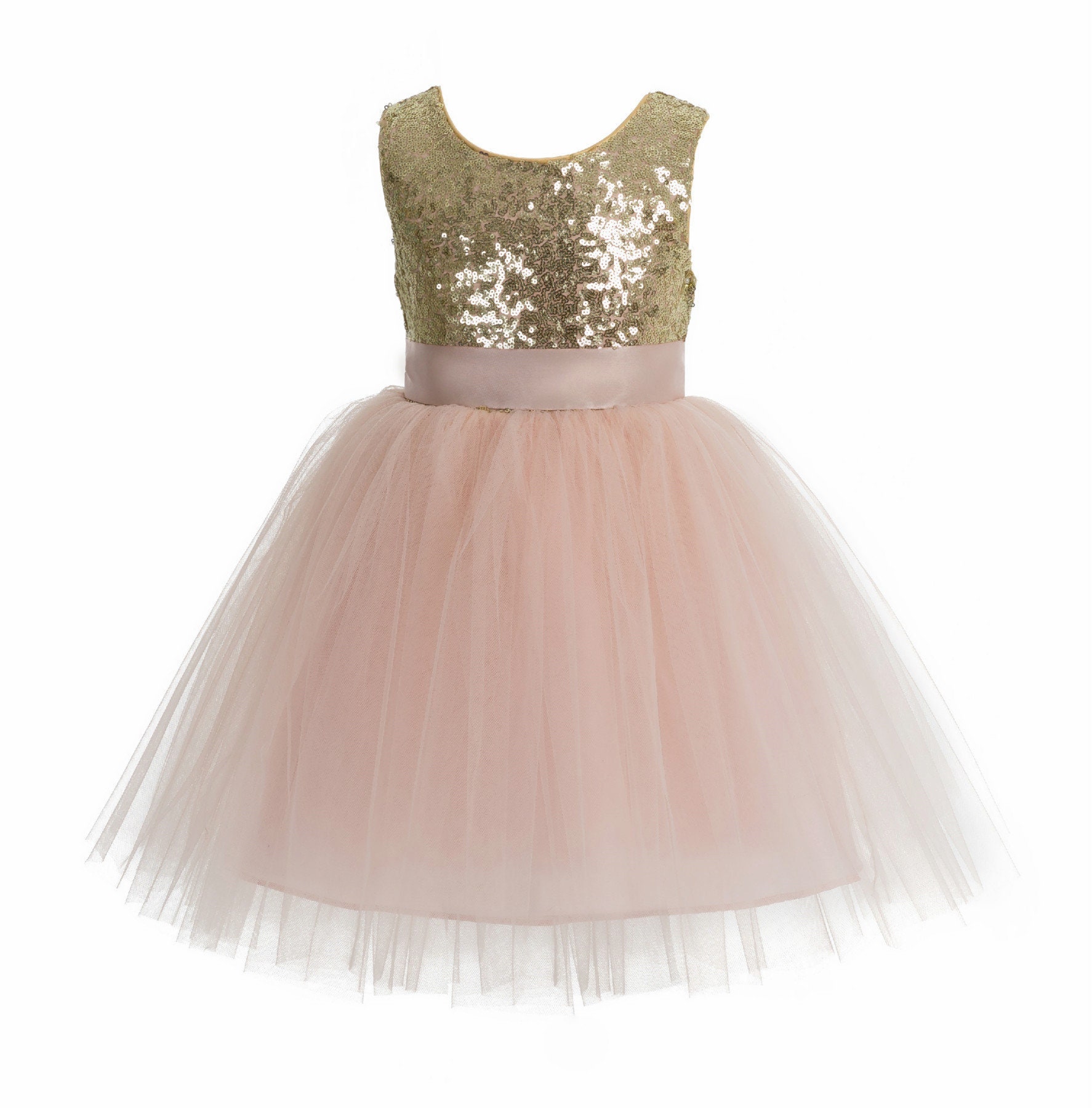 Sequins Flower Girl Dress Toddler Tulle Dresses Pageant Girl | Etsy