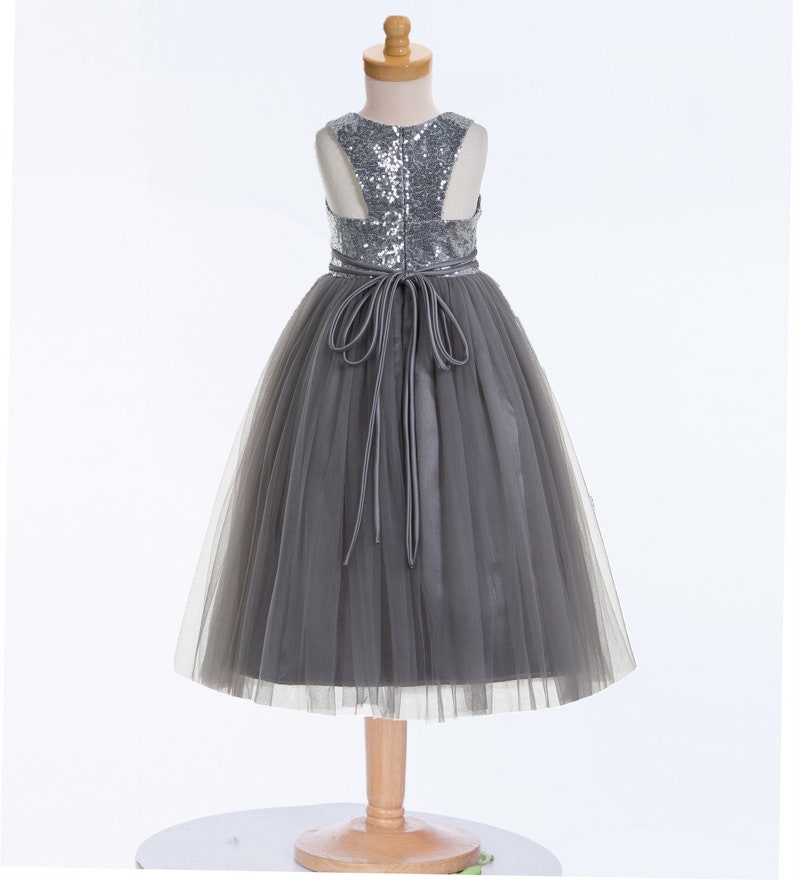 Photography Dress Boho Flower Girl Dress Heart Neckline Sequin Flower Girl Dresses Dancing Dresses Tea Party Dress Bridesmaid Dresses