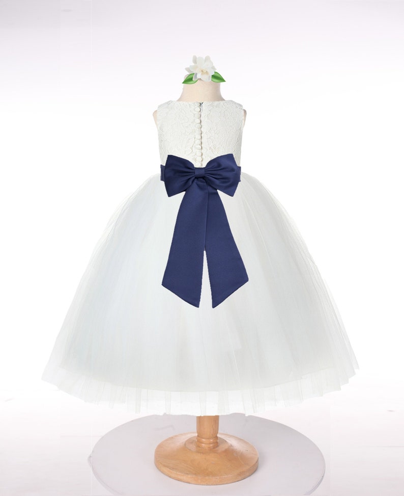 Lace Flower Girl Dresses Ivory Dresses Ivory Lace Dress Etsy