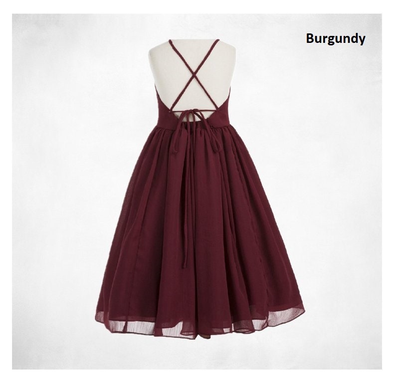 Non-cutesy colored Flower girl dress? 9