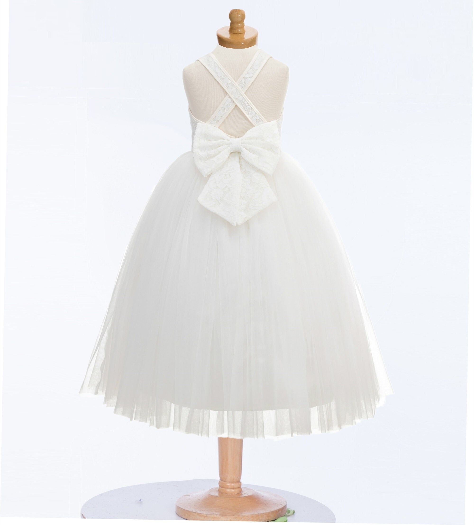 White Lace Flower Girl Dress Blush Pink Lace Dress Girls Etsy