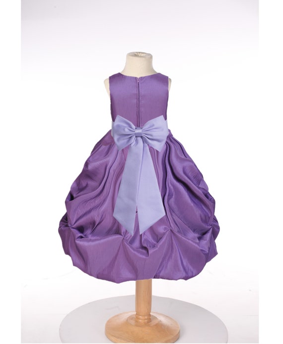 lavender taffeta dress