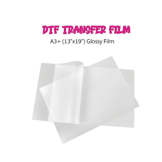 Glossy Cold Peel A3 DTF Transfer Films 100 Ct 13x19 