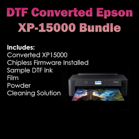 DTF Converted Epson XP15000 Printer Bundles Etsy Hong Kong