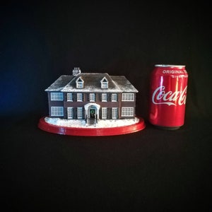 The Christmas House. Miniature Model. Fan Art Diorama. Please Read Description. image 6